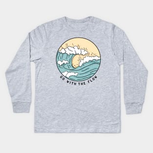 Go with the Flow Kids Long Sleeve T-Shirt